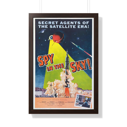 SPY IN THE SKY 1958 - Framed Movie Poster-20" x 30"-The Sticker Space