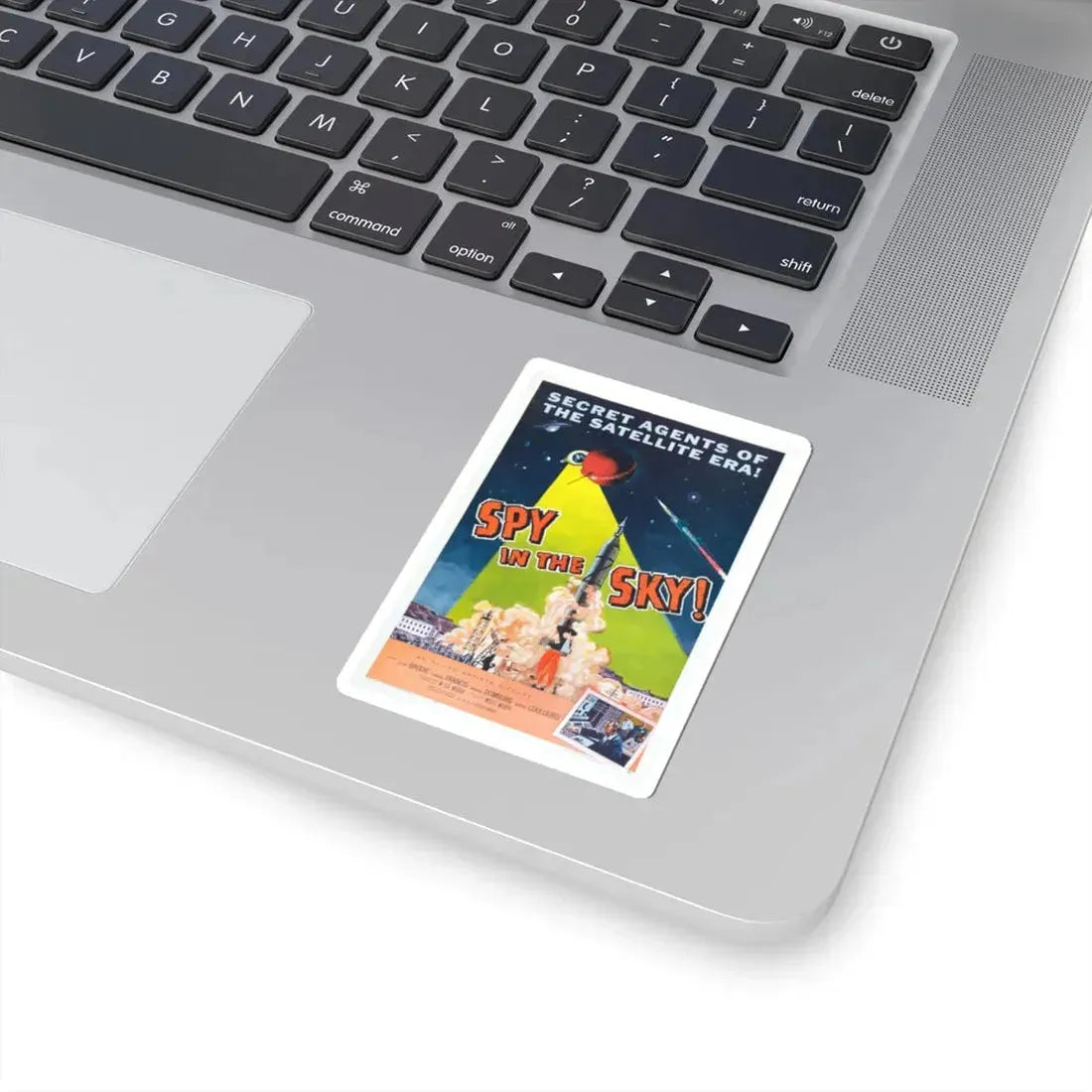 SPY IN THE SKY 1958 Movie Poster - STICKER Vinyl Kiss-Cut Decal - The Sticker Space