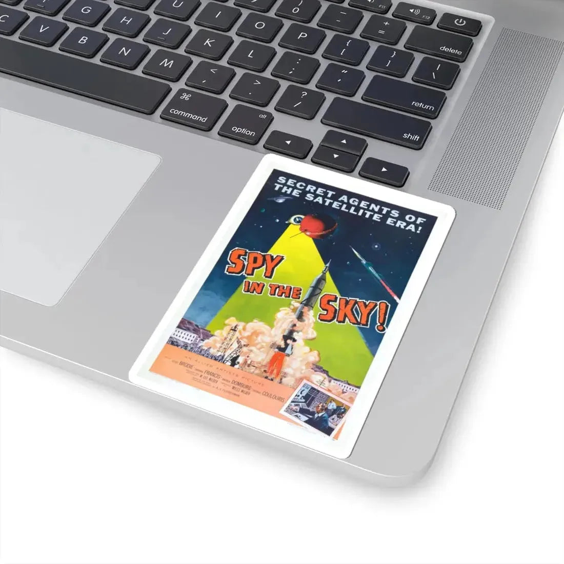 SPY IN THE SKY 1958 Movie Poster - STICKER Vinyl Kiss-Cut Decal - The Sticker Space