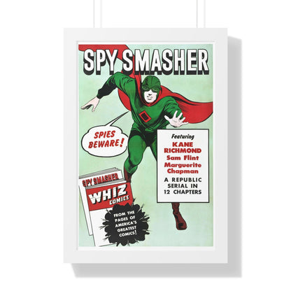 SPY SMASHER (3) 1942 - Framed Movie Poster-16″ x 24″-The Sticker Space