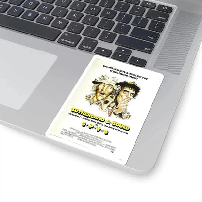 SPYS 1974 Movie Poster - STICKER Vinyl Kiss-Cut Decal - The Sticker Space