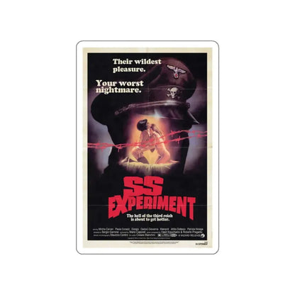SS EXPERIMENT LOVE CAMP (2) 1976 Movie Poster STICKER Vinyl Die-Cut Decal 5 Inch - The Sticker Space