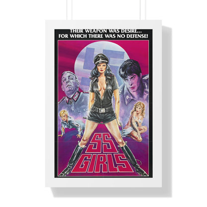 SS GIRLS 1977 - Framed Movie Poster-16″ x 24″-The Sticker Space