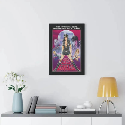 SS GIRLS 1977 - Framed Movie Poster - The Sticker Space