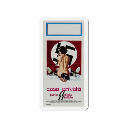 SS GIRLS (ITALIAN) 2 1977 Movie Poster - Refrigerator Magnet 2 Inch Die-Cut - The Sticker Space