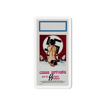 SS GIRLS (ITALIAN) 2 1977 Movie Poster - Refrigerator Magnet 4 Inch Die-Cut - The Sticker Space