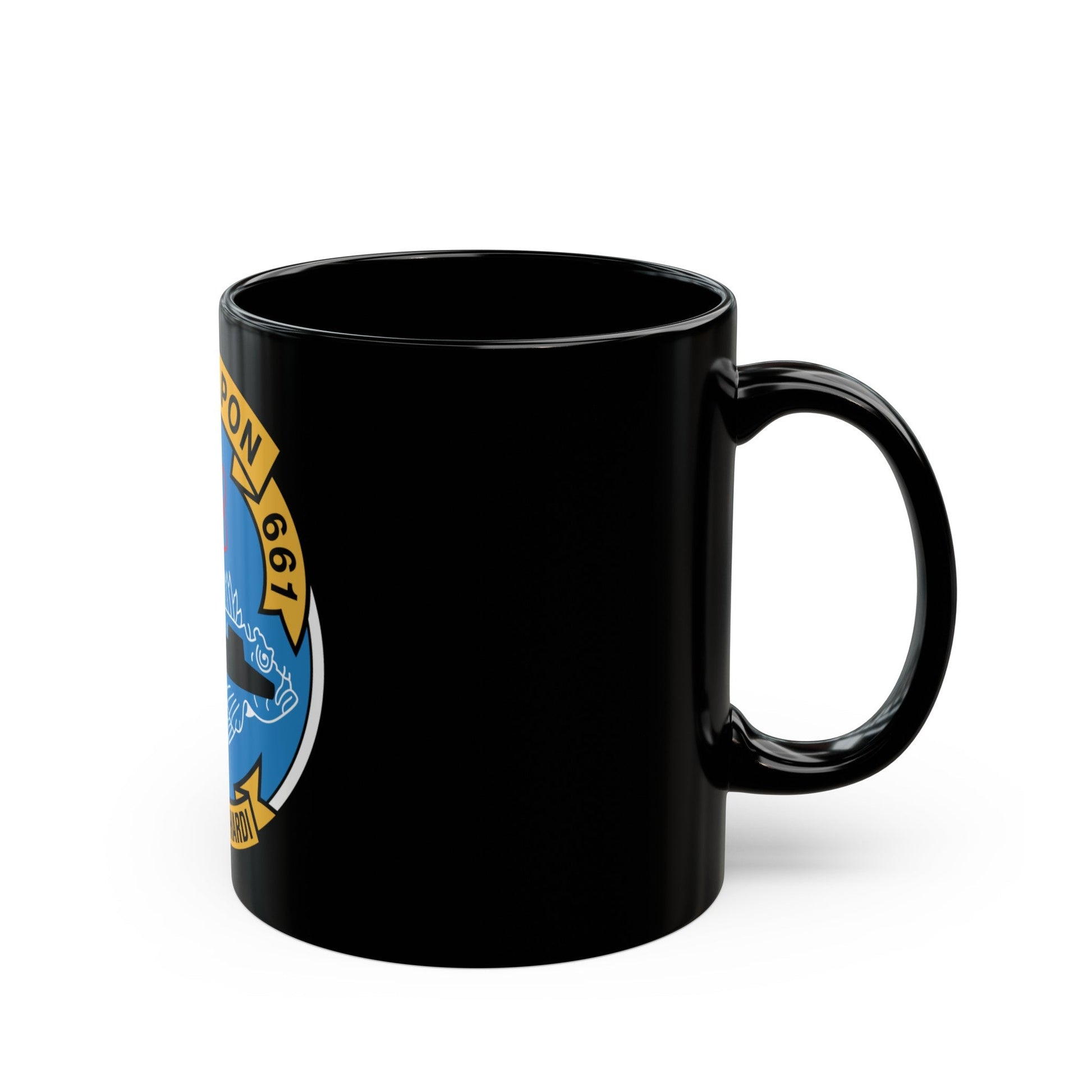 SSN USS Lapon 661 Secret ET Hardi (U.S. Navy) Black Coffee Mug-The Sticker Space