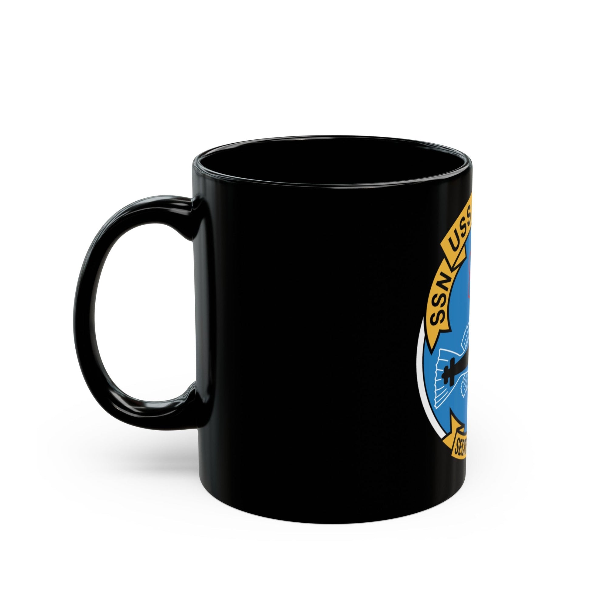 SSN USS Lapon 661 Secret ET Hardi (U.S. Navy) Black Coffee Mug-The Sticker Space