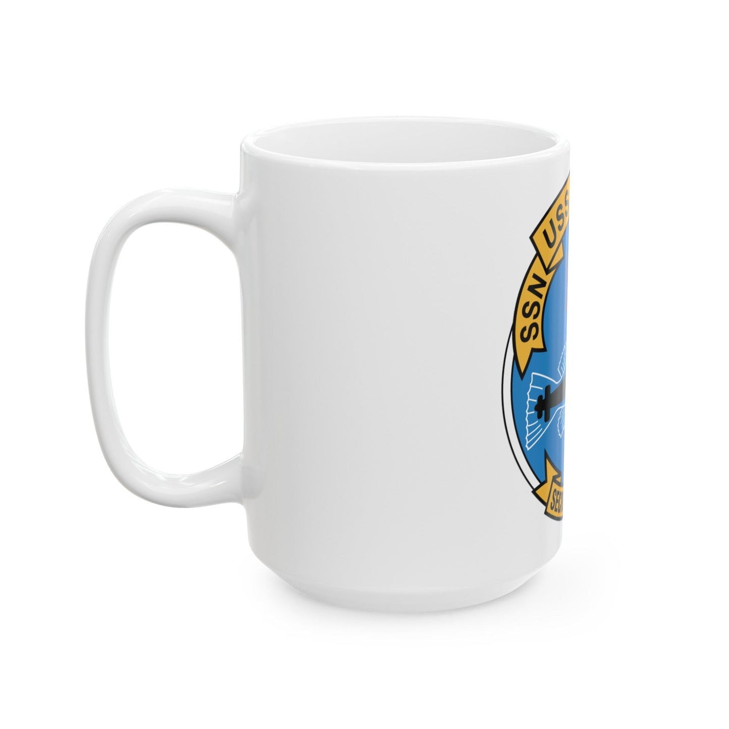 SSN USS Lapon 661 Secret ET Hardi (U.S. Navy) White Coffee Mug-The Sticker Space