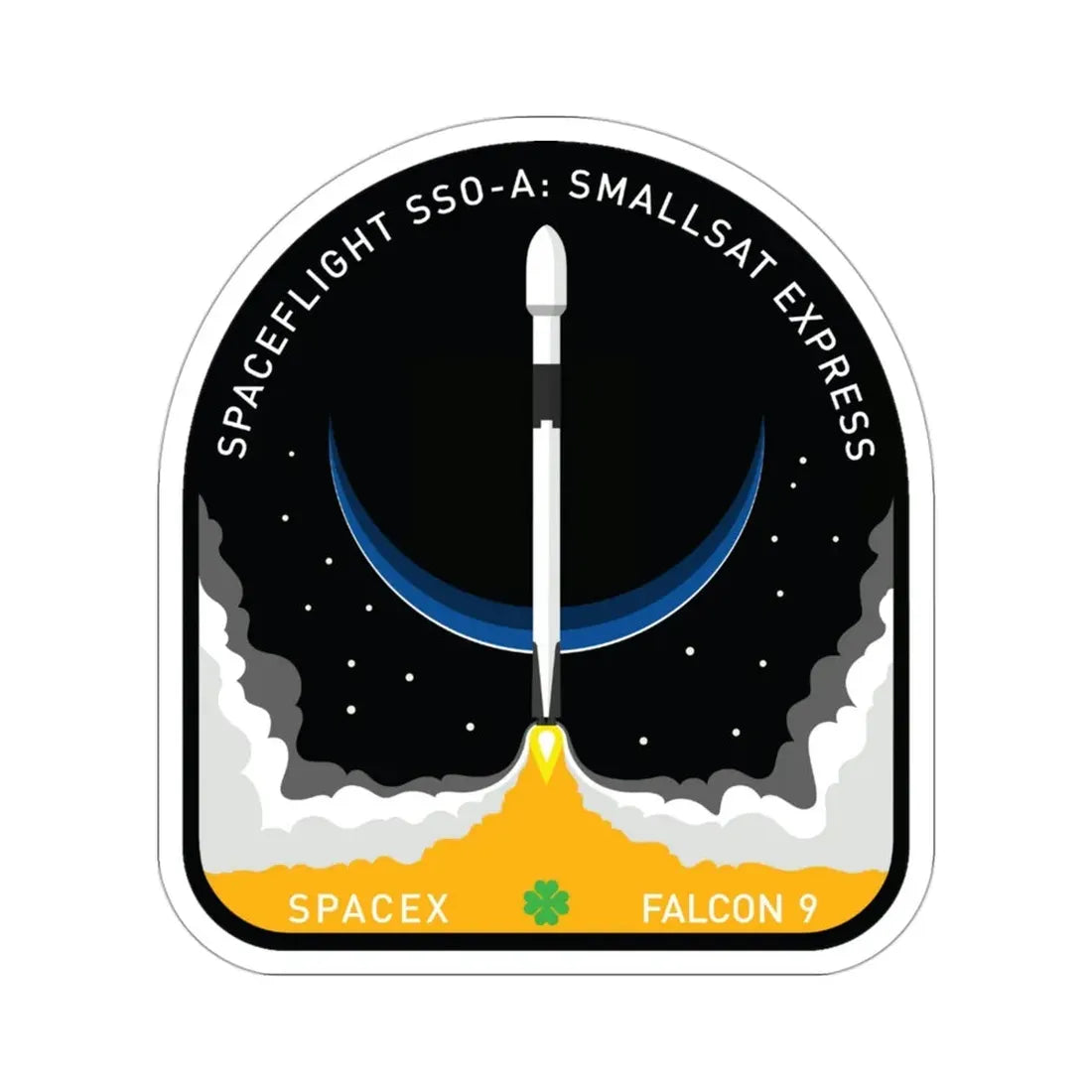 SSO-A (SpaceX) STICKER Vinyl Die-Cut Decal 3 Inch - The Sticker Space