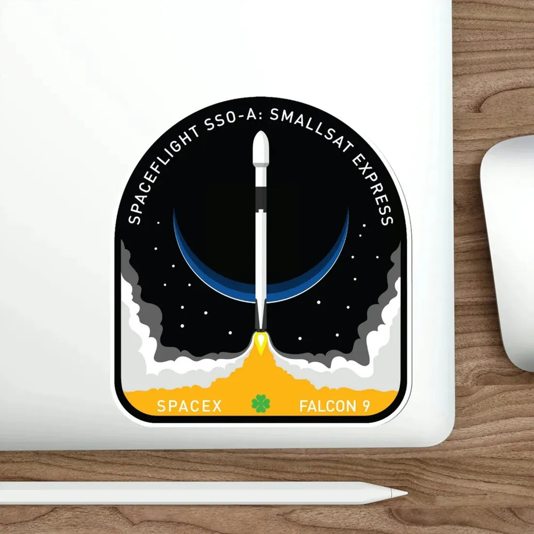 SSO-A (SpaceX) STICKER Vinyl Die-Cut Decal - The Sticker Space