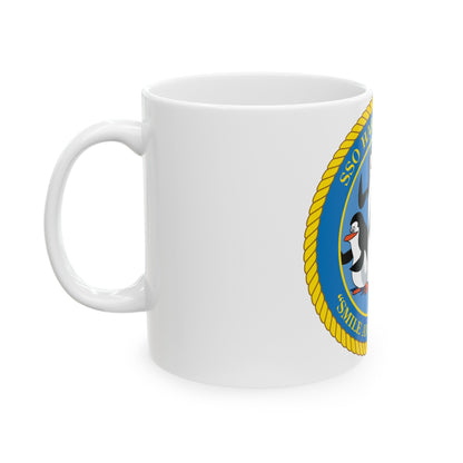 SSO Harbor Pilots Smile and Wave Boys (U.S. Navy) White Coffee Mug-The Sticker Space