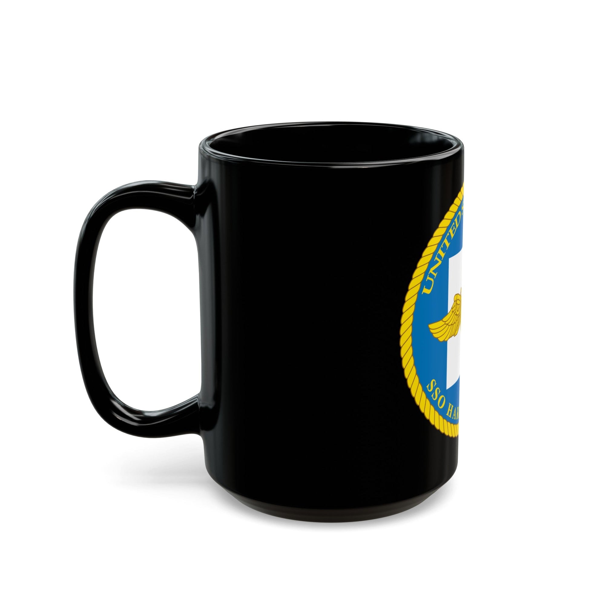 SSO Harbor Pilots (U.S. Navy) Black Coffee Mug-The Sticker Space