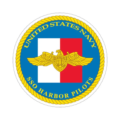 SSO Harbor Pilots (U.S. Navy) STICKER Vinyl Die-Cut Decal 3 Inch - The Sticker Space