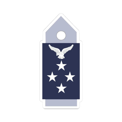 SS.OO.1.  GDA (Chile) (Military Rank) STICKER Vinyl Kiss-Cut Decal 3 Inch White - The Sticker Space
