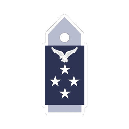 SS.OO.1.  GDA (Chile) (Military Rank) STICKER Vinyl Kiss-Cut Decal 6 Inch White - The Sticker Space