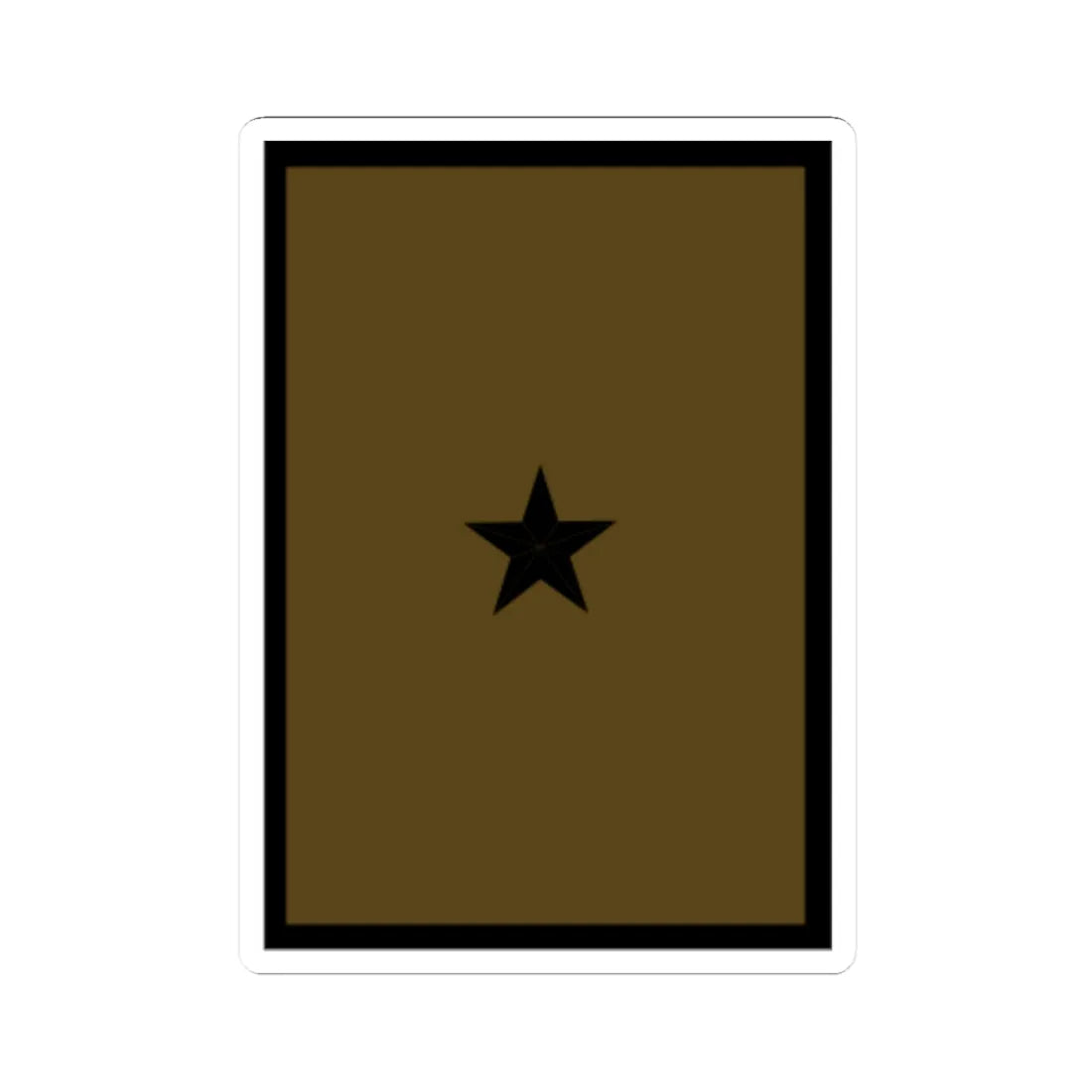 SS.OO.1.CARAB.CAMPAÑA.SUBTENIENTE (Chile) (Military Rank) STICKER Vinyl Kiss-Cut Decal 3 Inch White - The Sticker Space