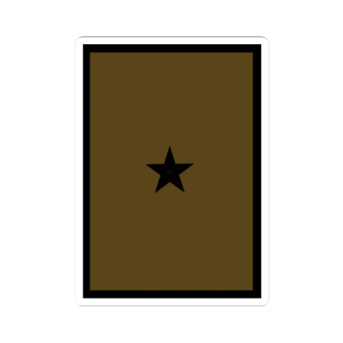 SS.OO.1.CARAB.CAMPAÑA.SUBTENIENTE (Chile) (Military Rank) STICKER Vinyl Kiss-Cut Decal 4 Inch White - The Sticker Space