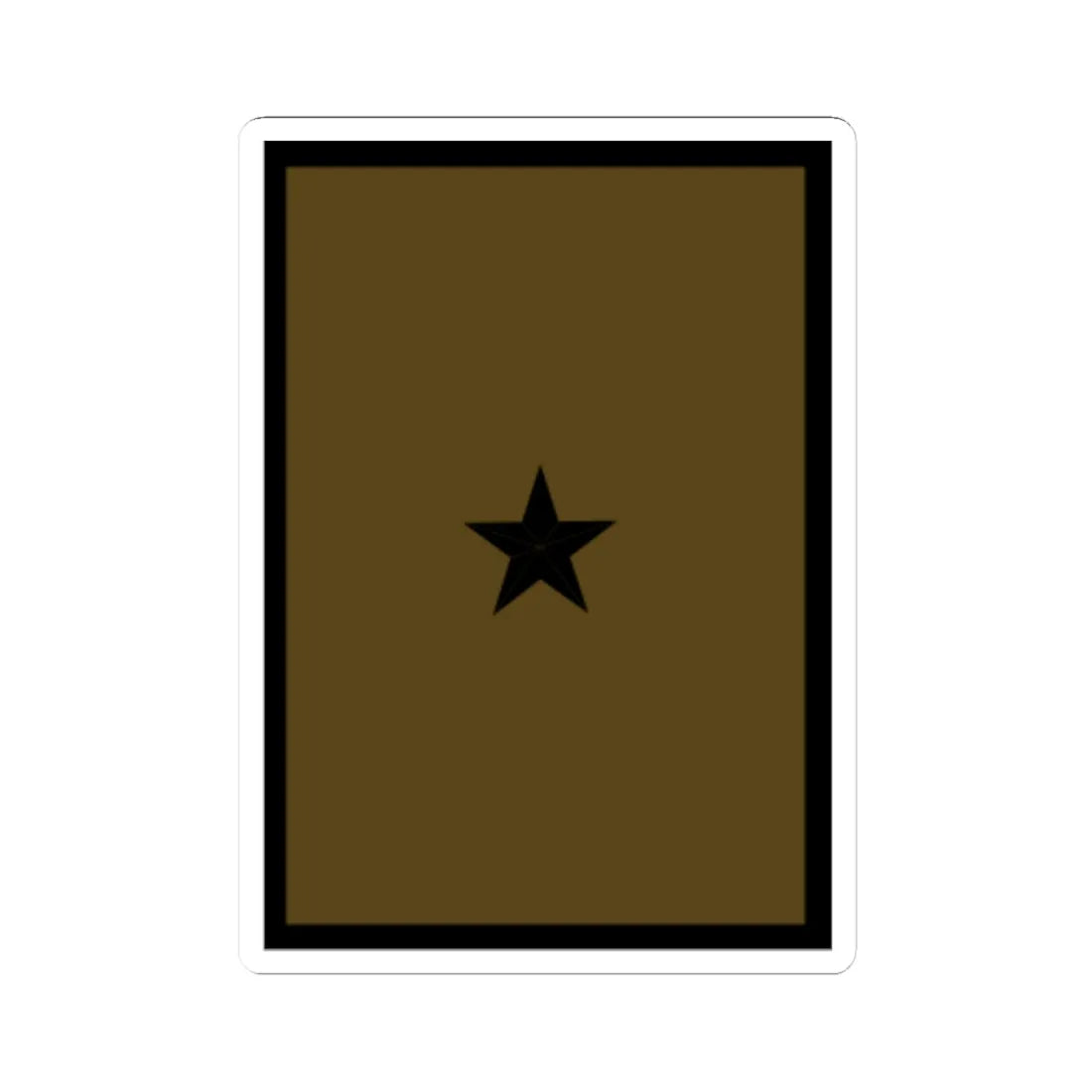 SS.OO.1.CARAB.CAMPAÑA.SUBTENIENTE (Chile) (Military Rank) STICKER Vinyl Kiss-Cut Decal 6 Inch White - The Sticker Space