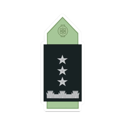 SS.OO.2.GEND.CAMISA.CORONEL (Chile) (Military Rank) STICKER Vinyl Kiss-Cut Decal 2 Inch White - The Sticker Space