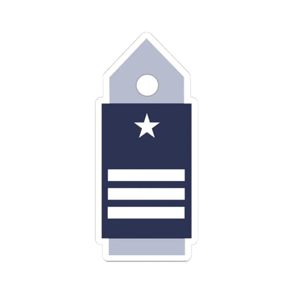 SS.OO.6.  CDG (Chile) (Military Rank) STICKER Vinyl Kiss-Cut Decal 3 Inch White - The Sticker Space