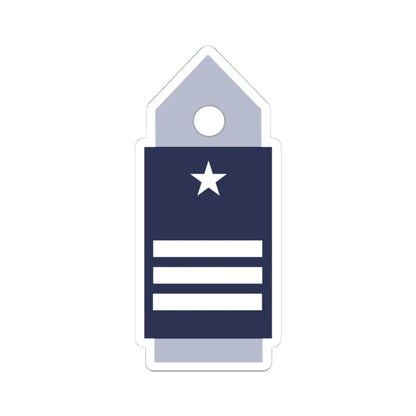 SS.OO.6.  CDG (Chile) (Military Rank) STICKER Vinyl Kiss-Cut Decal 4 Inch White - The Sticker Space