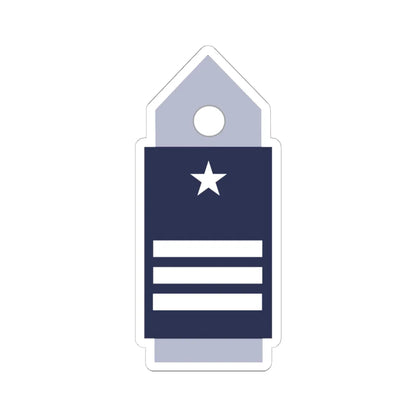 SS.OO.6.  CDG (Chile) (Military Rank) STICKER Vinyl Kiss-Cut Decal 6 Inch White - The Sticker Space