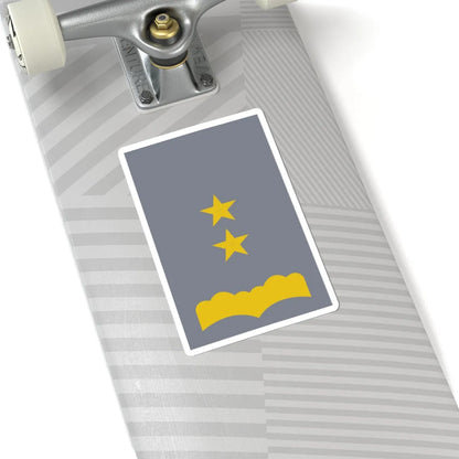 SS.OO.6.EJER.OFICINA.TENIENTE CORONEL (Chile) (Military Rank) STICKER Vinyl Kiss-Cut Decal - The Sticker Space