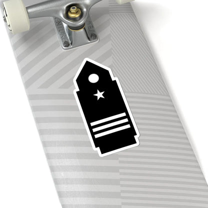 SS.OO.8.  CDB   CASACA   (Chile) (Military Rank) STICKER Vinyl Kiss-Cut Decal - The Sticker Space