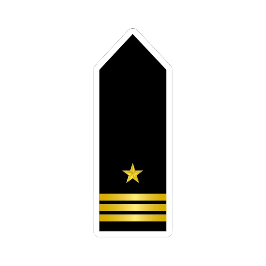 SS.OO.H.8.  TENIENTE 1 (Chile) (Military Rank) STICKER Vinyl Kiss-Cut Decal 3 Inch White - The Sticker Space