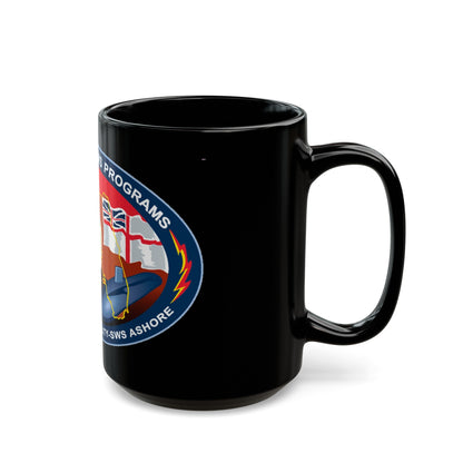 SSP ITFAC SWS Ashore (U.S. Navy) Black Coffee Mug-The Sticker Space