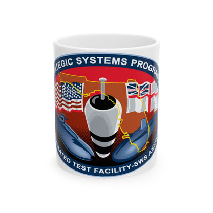 SSP ITFAC SWS Ashore (U.S. Navy) White Coffee Mug-11oz-The Sticker Space