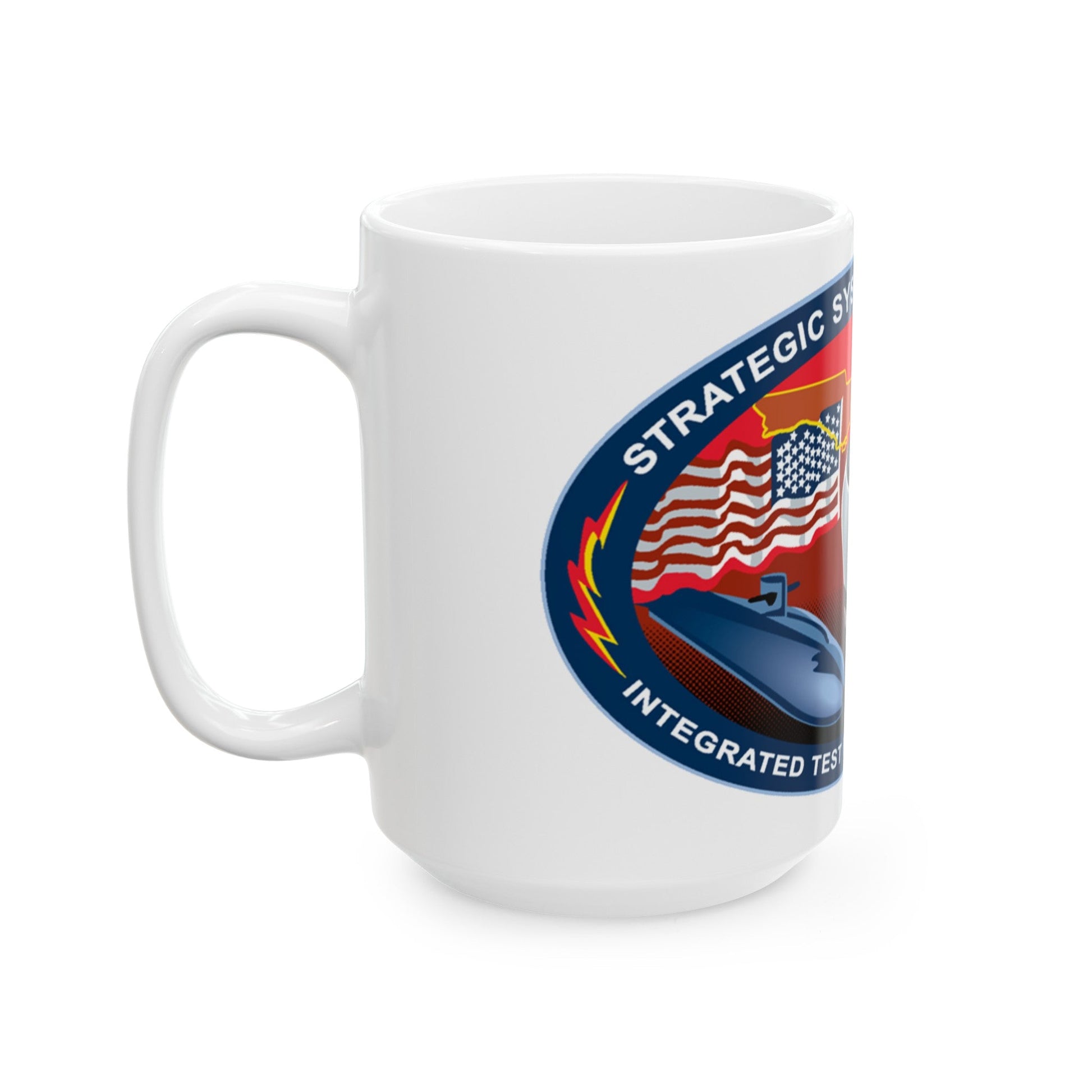 SSP ITFAC SWS Ashore (U.S. Navy) White Coffee Mug-The Sticker Space