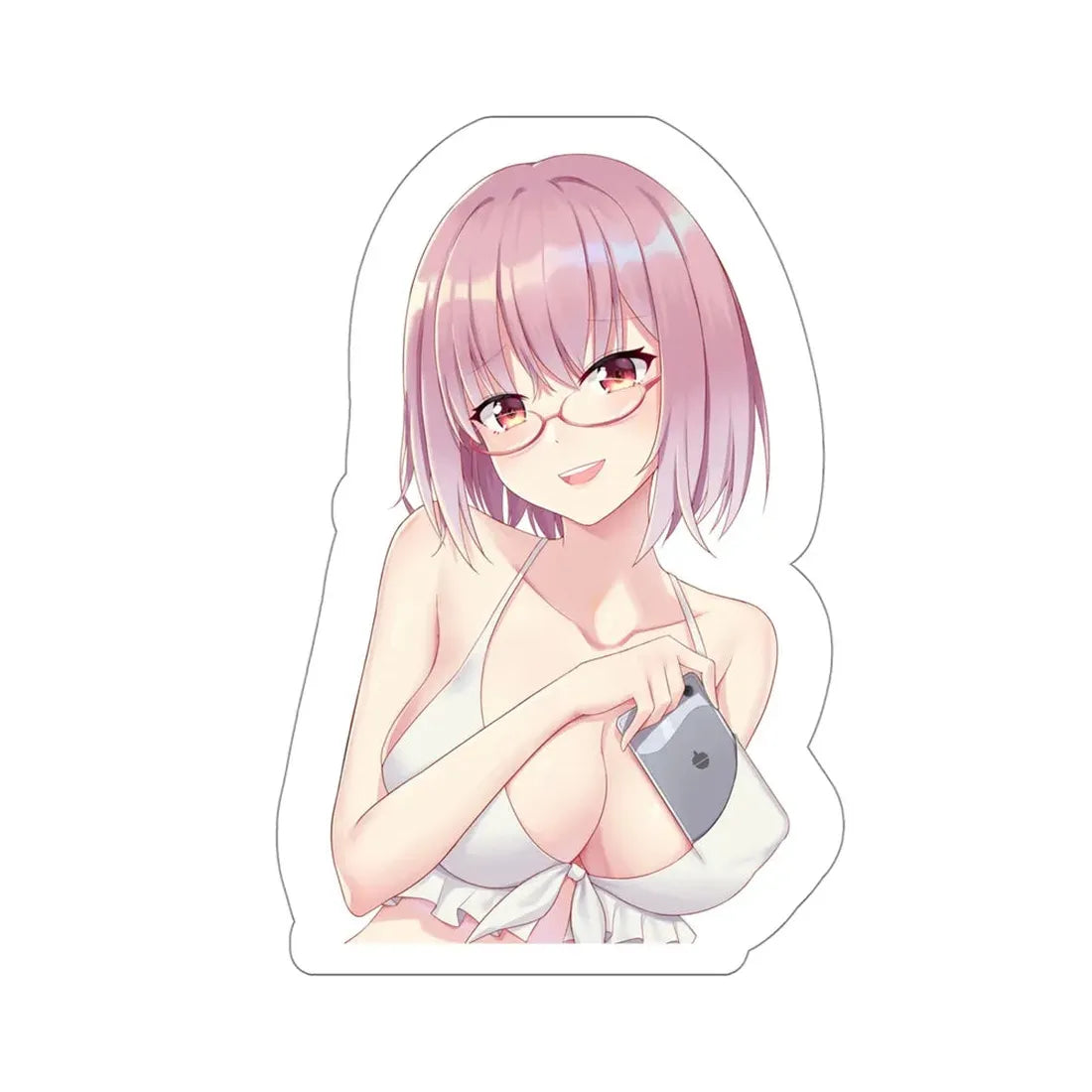 SSSS.Gridman - Akane Shinjō v2 (Anime/Ecchi/Waifu) STICKER Vinyl Die-Cut Decal 4 Inch - The Sticker Space