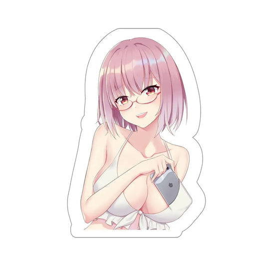 SSSS.Gridman - Akane Shinjō v2 (Anime/Ecchi/Waifu) STICKER Vinyl Die-Cut Decal 6 Inch - The Sticker Space