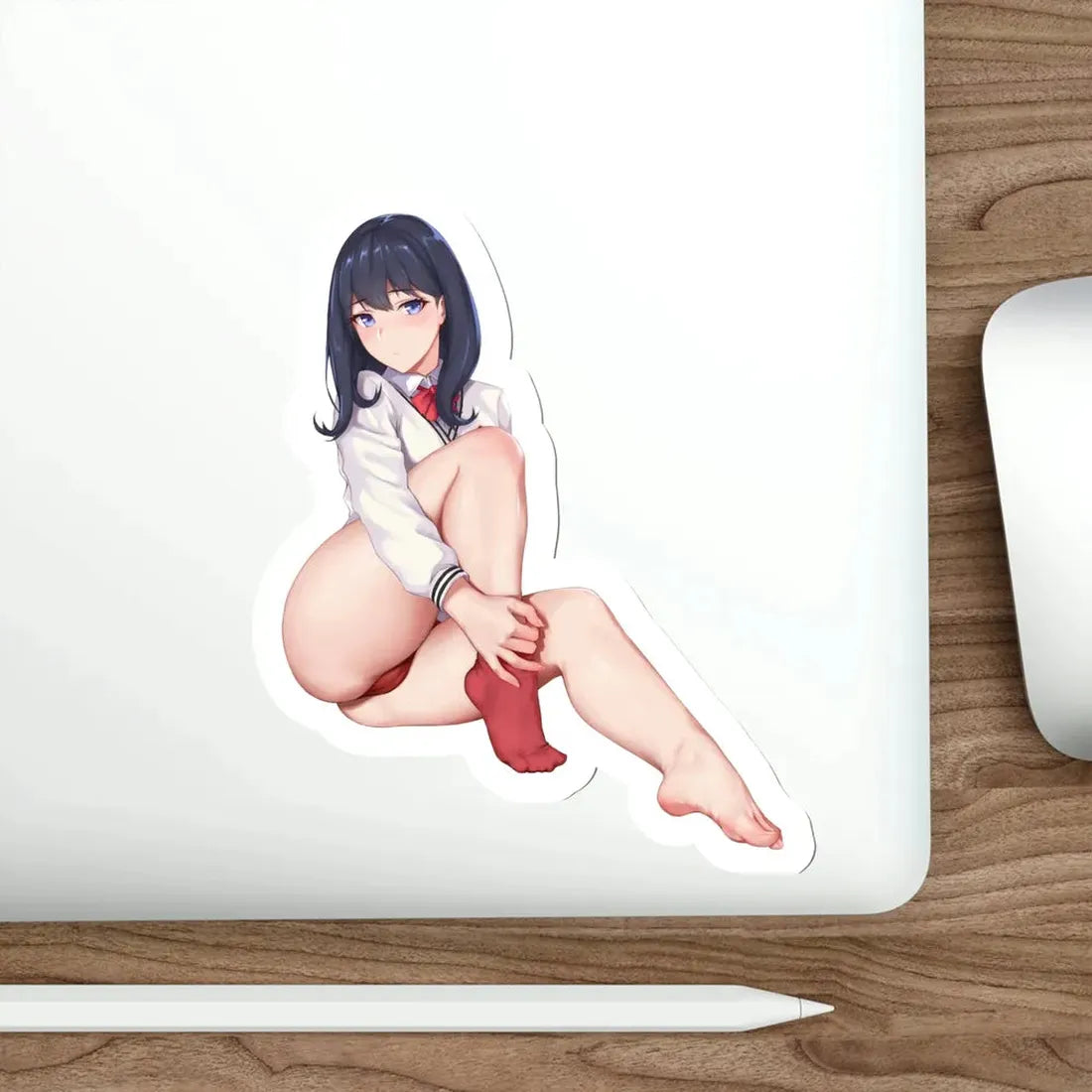 SSSS.Gridman - Rikka Takarada v3 (Anime/Ecchi/Waifu) STICKER Vinyl Die-Cut Decal - The Sticker Space