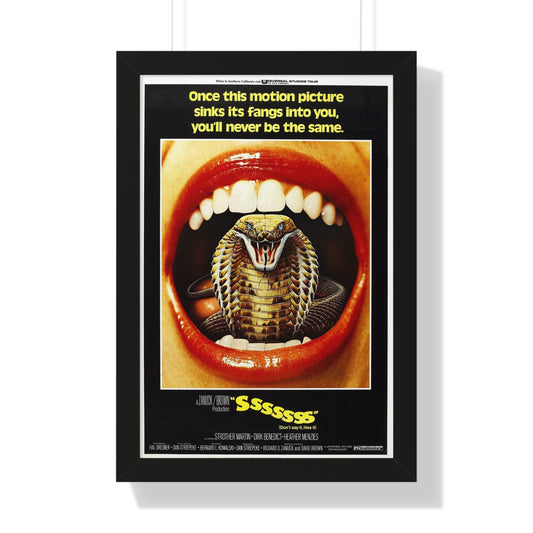 SSSSSSS 1973 - Framed Movie Poster-16″ x 24″-The Sticker Space