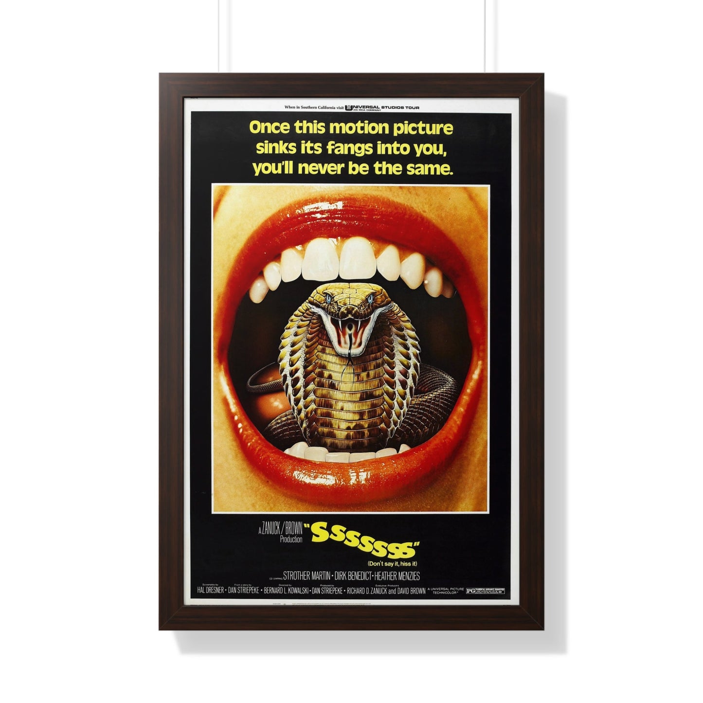 SSSSSSS 1973 - Framed Movie Poster-20" x 30"-The Sticker Space