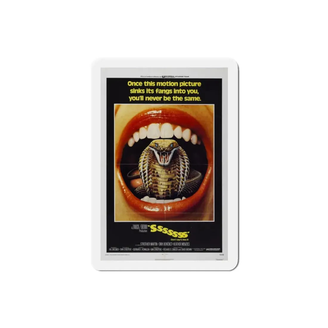 SSSSSSS 1973 Movie Poster Refrigerator Magnet 2 Inch - The Sticker Space