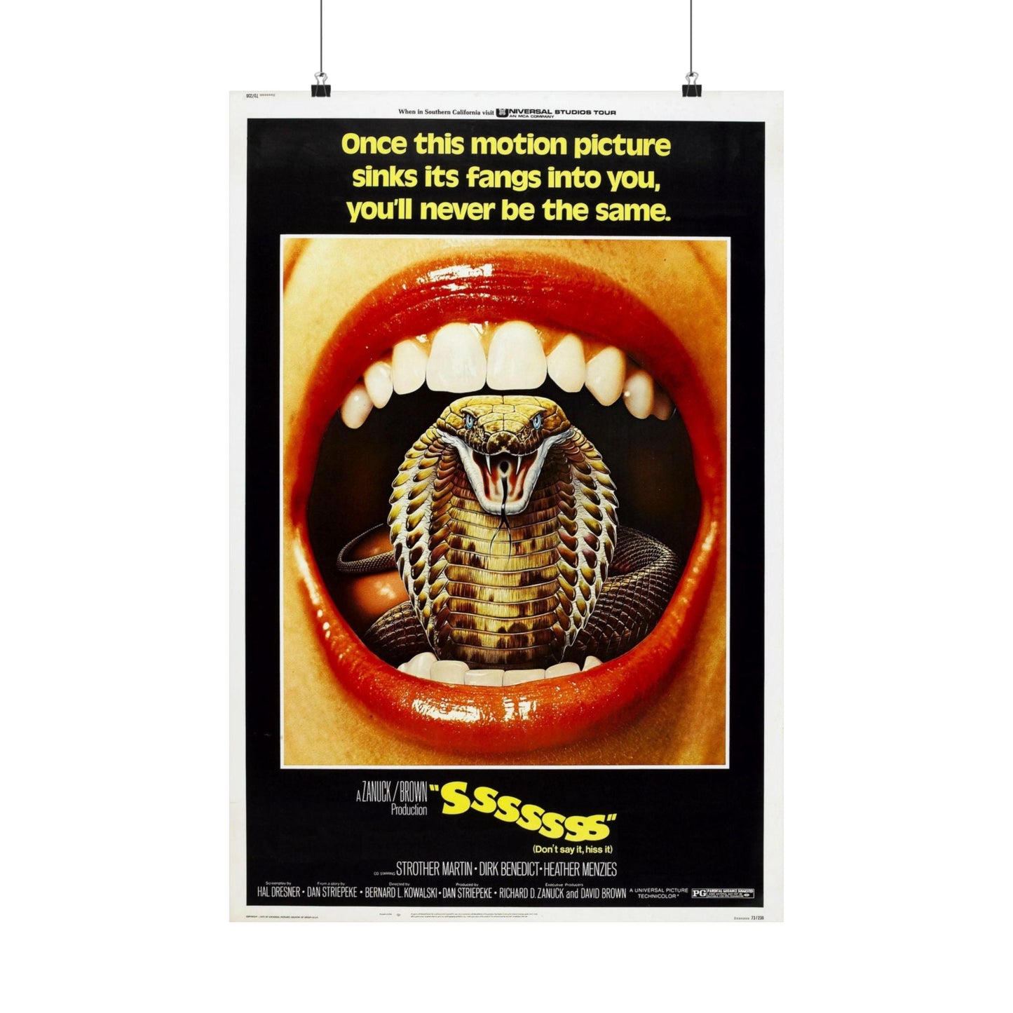 SSSSSSS 1973 - Paper Movie Poster-20″ x 30″-The Sticker Space