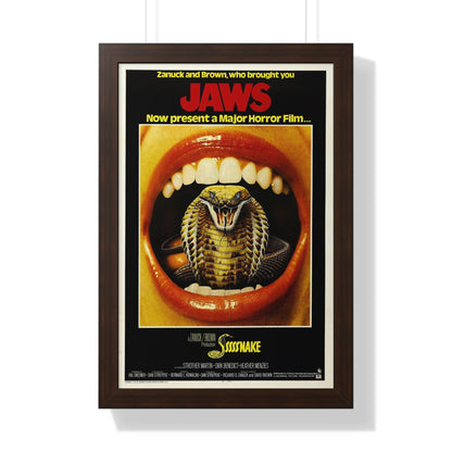 SSSSSSS (SSSSSNAKE) 1973 - Framed Movie Poster-16″ x 24″-The Sticker Space