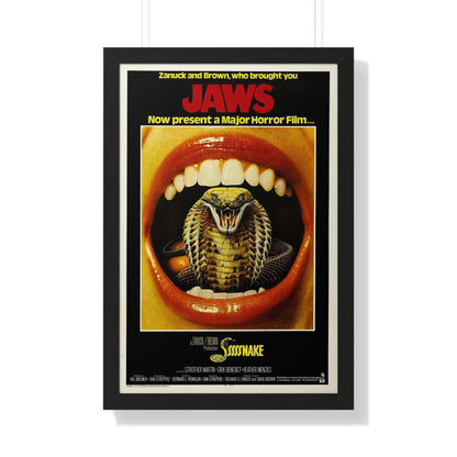 SSSSSSS (SSSSSNAKE) 1973 - Framed Movie Poster-20" x 30"-The Sticker Space