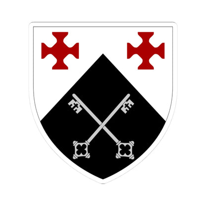 St Aidans College Durham arms (England) (Coat of Arms) STICKER Vinyl Kiss-Cut Decal 3 Inch White - The Sticker Space