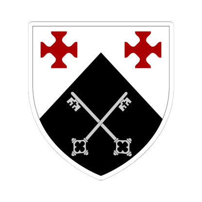 St Aidans College Durham arms (England) (Coat of Arms) STICKER Vinyl Kiss-Cut Decal 6 Inch White - The Sticker Space