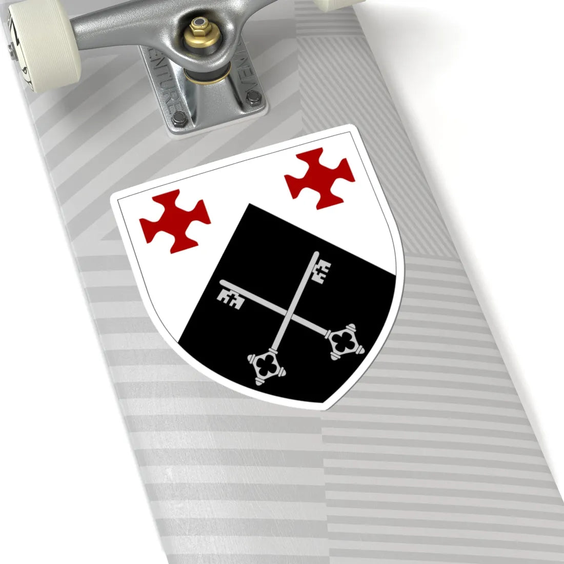 St Aidans College Durham arms (England) (Coat of Arms) STICKER Vinyl Kiss-Cut Decal - The Sticker Space