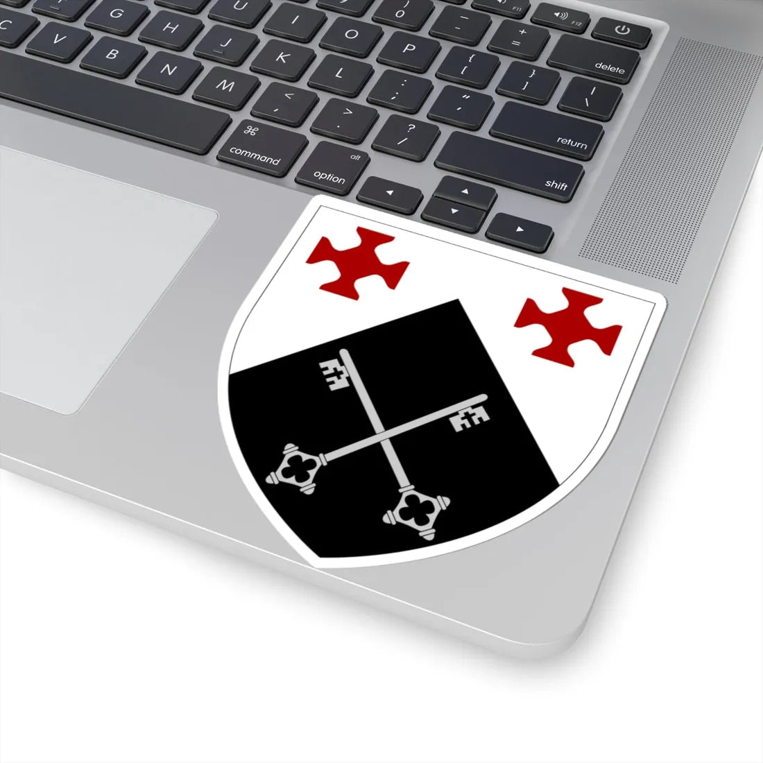 St Aidans College Durham arms (England) (Coat of Arms) STICKER Vinyl Kiss-Cut Decal - The Sticker Space