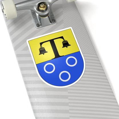 St. Antoni-coat of arms (Switzerland) (Coat of Arms) STICKER Vinyl Kiss-Cut Decal - The Sticker Space