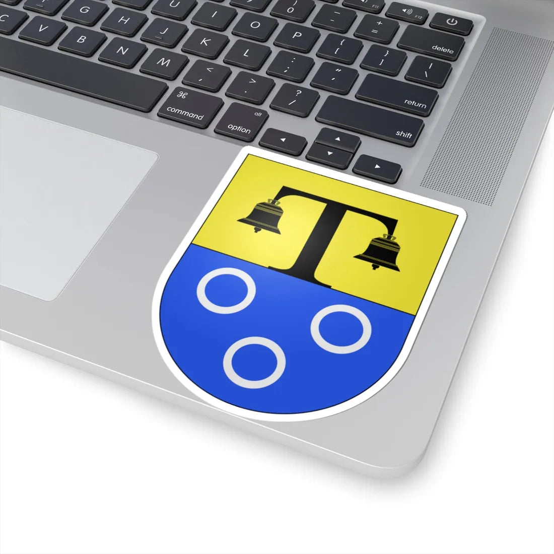 St. Antoni-coat of arms (Switzerland) (Coat of Arms) STICKER Vinyl Kiss-Cut Decal - The Sticker Space