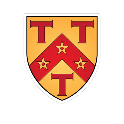 St-Antonys College Oxford Coat Of Arms (England) (Coat of Arms) STICKER Vinyl Kiss-Cut Decal 4 Inch White - The Sticker Space