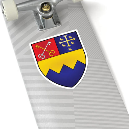 St Benets Hall Oxford Coat Of Arms (England) (Coat of Arms) STICKER Vinyl Kiss-Cut Decal - The Sticker Space